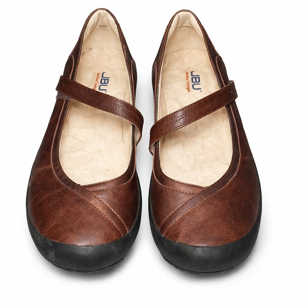 JBU by JAMBU Sassy Mary Jane Brown Shoes Size 7.5M